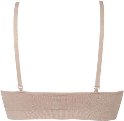 MAGIC Bodyfashion niet-voorgevormde bh top Comfort Bra met bamboe lichtroze