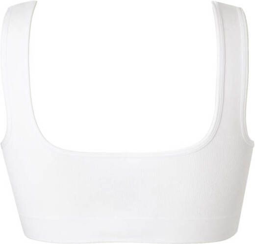 MAGIC Bodyfashion niet-voorgevormde bh top Comfort Bra wit