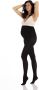 Magic bodyfashion zwangerschapspanty 80 denier zwart Dames Polyamide Effen 2XL - Thumbnail 3