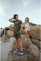 Malelions slim fit T-shirt met logo army yellow - Thumbnail 2
