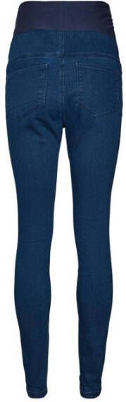 MAMALICIOUS skinny zwangerschapsjeans MLECHO medium blue denim