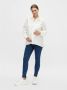 Mamalicious skinny zwangerschapsjeans MLECHO medium blue denim Blauw Dames Stretchdenim XL - Thumbnail 3