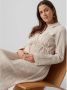 Mamalicious Zwangerschapsblousejurk met structuurmotief model 'Musselin' - Thumbnail 4