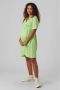 Mamalicious zwangerschapsjurk MLELINE limegroen Dames Viscose Klassieke kraag XL - Thumbnail 3