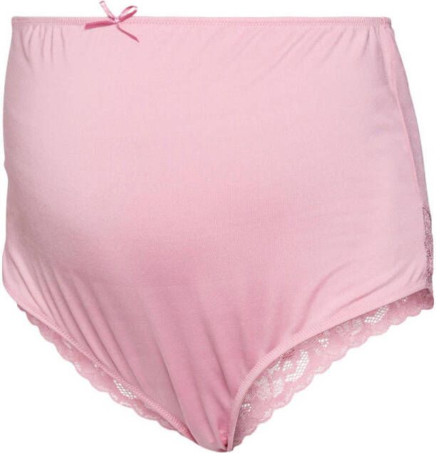 MAMALICIOUS zwangerschapsslip MLAMOUR (set van 2) roze zwart