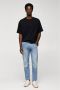 Mango Man tapered fit jeans blauw - Thumbnail 2