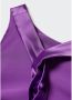 Mango Lange jurk HerfstWinter collectie Purple Dames - Thumbnail 3