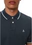 Marc O'Polo Poloshirt Polo shirt short sleeve slits at side embroidery on chest - Thumbnail 3