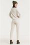 Marc O'Polo Linde trousers in a straight cropped cut with a high waist Wit Dames - Thumbnail 6