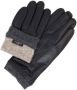 Markberg leren handschoenen zwart - Thumbnail 3