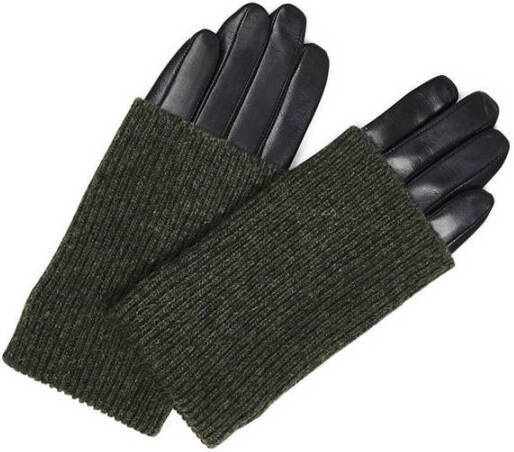 Markberg leren handschoenen zwart