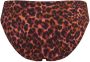 Marlies dekkers bikinibroekje Jungle Diva donkerbruin oranje - Thumbnail 4