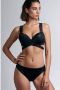 Marlies Dekkers cache coeur plunge balconette bikini top wired padded black - Thumbnail 4