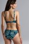 Marlies dekkers Swim bikinibroekje Lotus blauw ecru - Thumbnail 3