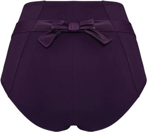 marlies dekkers Swim high waist bikinibroekje Cache Coeur aubergine