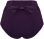 Marlies dekkers Swim high waist bikinibroekje Cache Coeur aubergine - Thumbnail 4