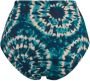 Marlies dekkers Swim high waist bikinibroekje Lotus blauw ecru - Thumbnail 3