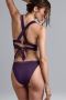 Marlies Dekkers cache coeur bralette bikini top unwired padded deep purple - Thumbnail 3