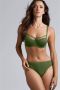 Marlies Dekkers queen bee plunge balconette bh wired padded olive green - Thumbnail 2