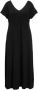 Mat Fashion A-lijn jurk zwart - Thumbnail 2
