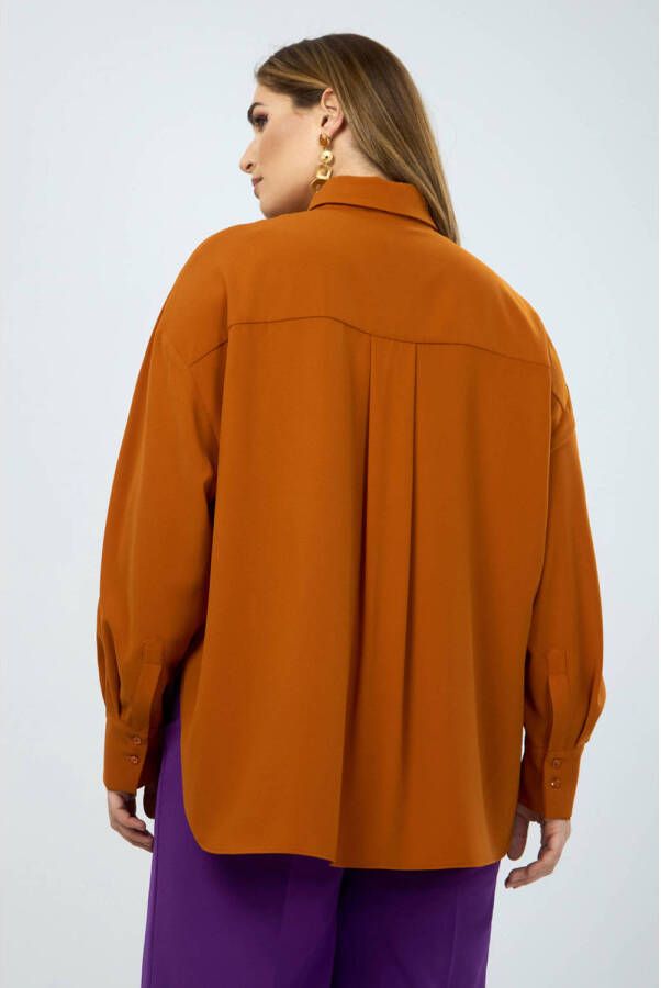 Mat Fashion blouse oranje - Foto 2