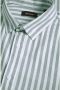 Matinique gestreept regular fit overhemd MAtrostol BU met linnen silver pine - Thumbnail 3