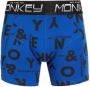 Me & My Monkey boxershort set van 2 army blauw Groen Jongens Stretchkatoen 104 - Thumbnail 2