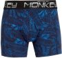 Me & My Monkey boxershort set van 2 kobalt Blauw Jongens Stretchkatoen 104 - Thumbnail 3