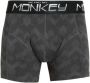 Me & My Monkey boxershort set van 3 zwart army Jongens Stretchkatoen 152 - Thumbnail 2