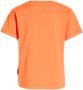 Me & My Monkey T-shirt Marjella met printopdruk oranje Meisjes Stretchkatoen Ronde hals 104 - Thumbnail 2
