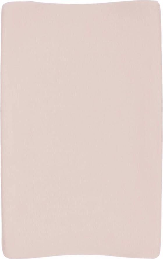 Meyco aankleedkussenhoes Basic Jersey 50x70 cm set van 2 Soft Pink