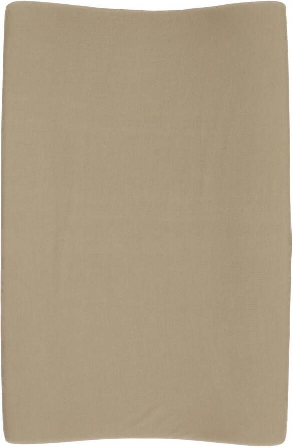 Meyco aankleedkussenhoes Basic jersey taupe