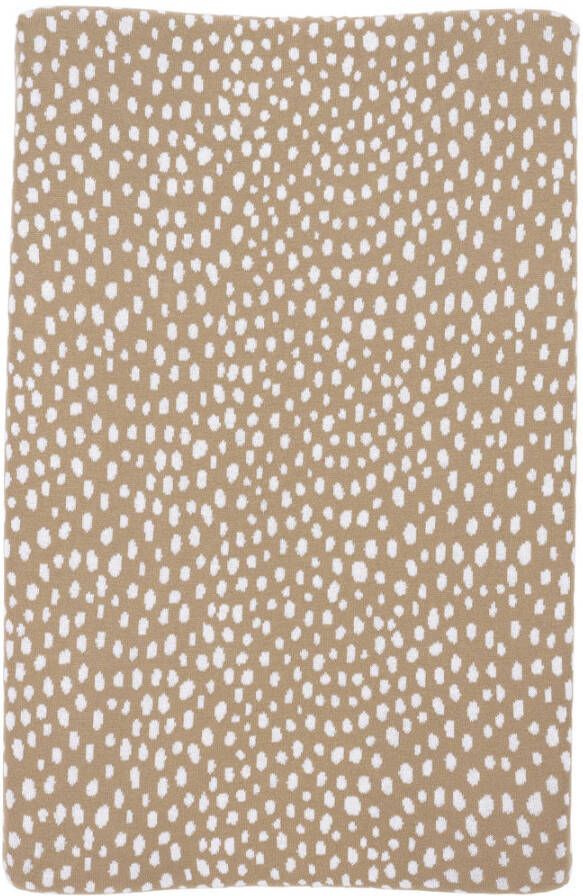 Meyco aankleedkussenhoes Cheetah taupe