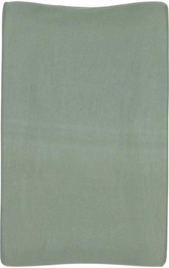 Meyco aankleedkussenhoes set van 2 Basic jersey forest green