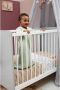 Meyco baby ledikantlaken Animal Uni set van 2 100x150 cm wit multi Babylaken - Thumbnail 2