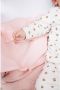 Meyco baby ledikantlaken Ruffle 100x150 Soft Pink Babylaken Roze Effen - Thumbnail 2