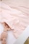 Meyco baby ledikantlaken Ruffle 100x150 Soft Pink Babylaken Roze Effen - Thumbnail 3