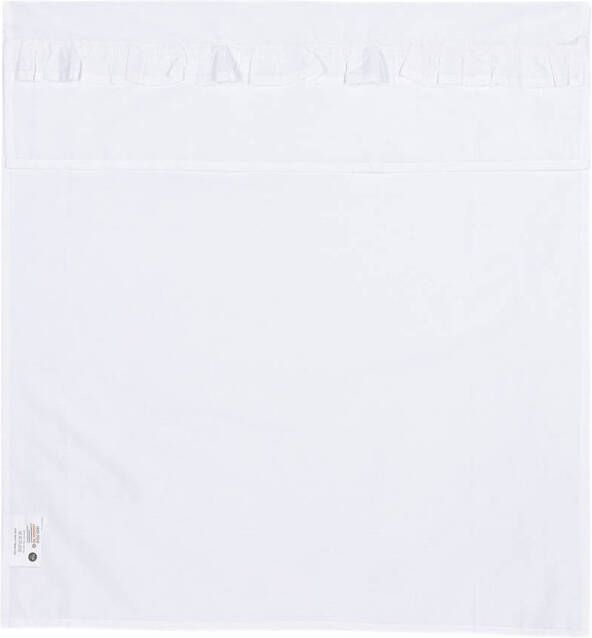 Meyco baby ledikantlaken Ruffle 100x150 White