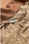 Meyco baby wieglaken set van 2 75x100 cm cheetah choclolate uni choclolate Babylaken Bruin - Thumbnail 2