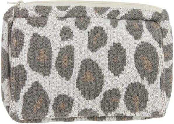 Meyco babydoekjeshoes Panter neutral