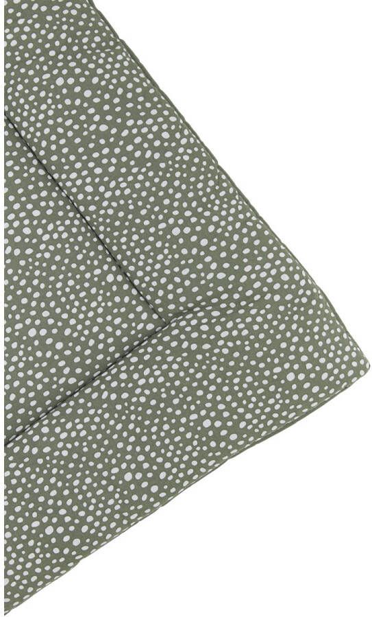 Meyco boxkleed Cheetah Uni 80x100 cm forest green