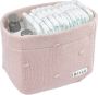 Meyco commode d Small Mini Knots Soft Pink Accessoire Roze - Thumbnail 3