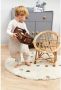 Meyco gevoerde baby slaapzak Cheetah taupe Babyslaapzak Bruin All over print 104 cm - Thumbnail 2