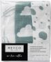 Meyco hydrofiele baby washandjes (set van 3) jade wit Hydrofiele washandjes Blauw - Thumbnail 2