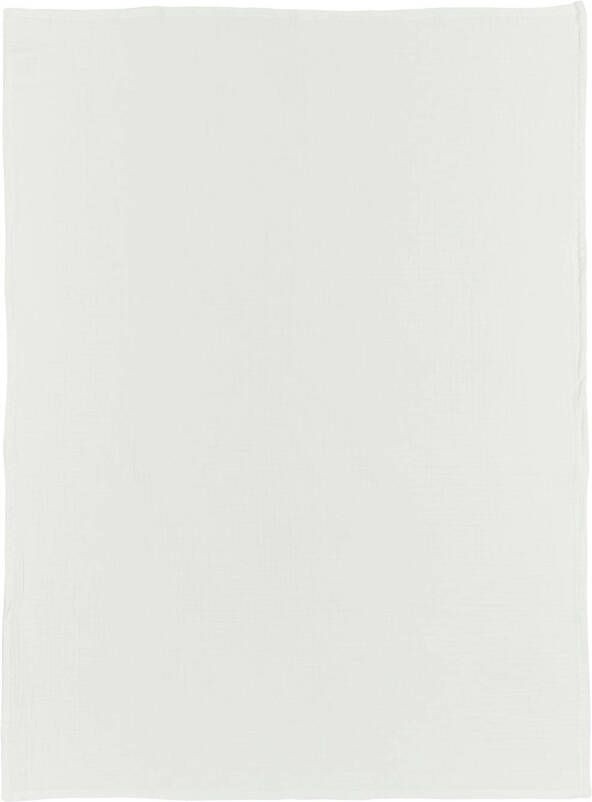 Meyco hydrofiele baby wieglaken 75x100 cm offwhite