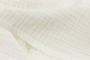 Meyco hydrofiele baby wieglaken 75x100 cm offwhite - Thumbnail 3
