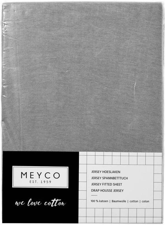 Meyco jersey baby hoeslaken wieg 40x80 90 cm