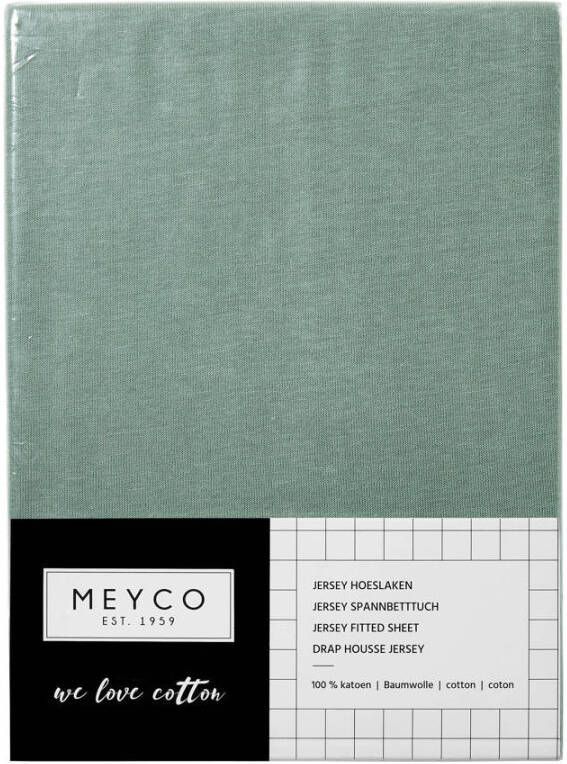 Meyco jersey hoeslaken wieg 40x80 90 cm