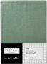 Meyco katoenen jersey baby hoeslaken wieg 40x80 90 cm set van 2 forest green Groen - Thumbnail 3