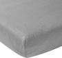 Meyco katoenen jersey hoeslaken co-sleeper 50x90 cm grijs - Thumbnail 2